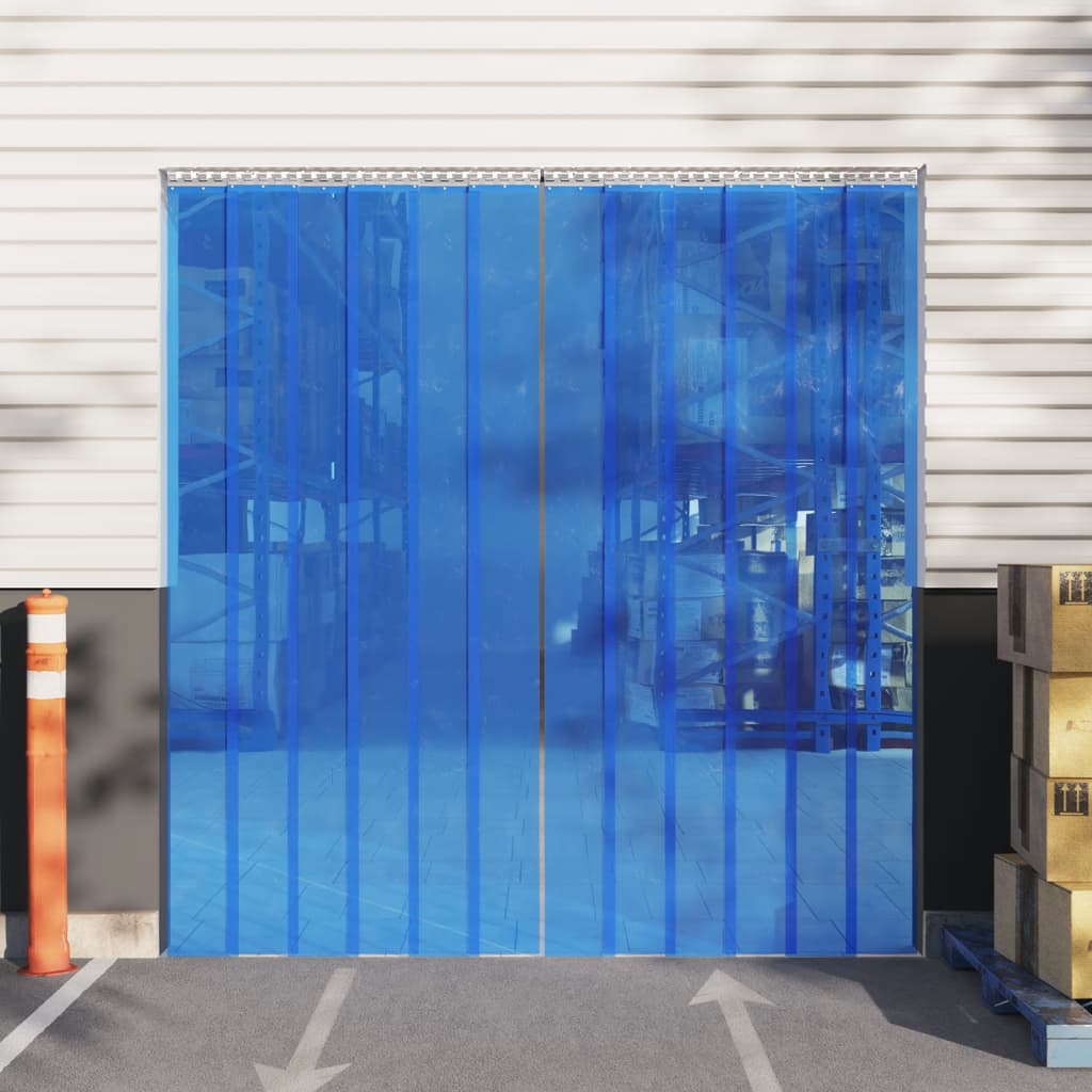 Tenda Per Porte Blu 300 Mm X 2,6 Mm 25 M In Pvc