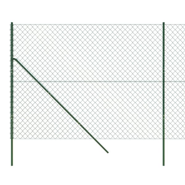 Recinzione A Rete Verde 2,2x10 M - Image 4