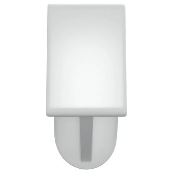 Binari Per Tende 2 Pz Bianco E Argento 90-130 Cm Alluminio - Image 6