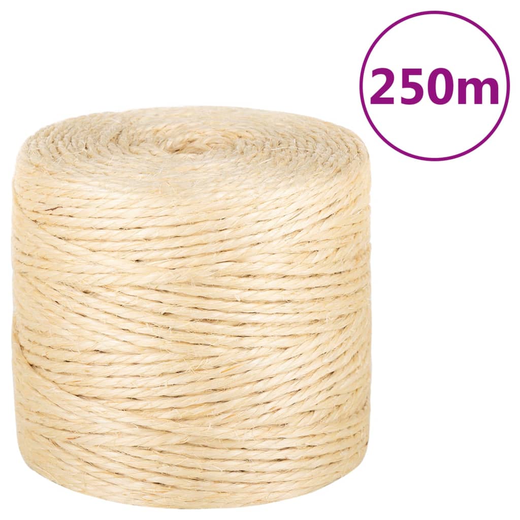Corda In Sisal 100% 4 Mm 250 M