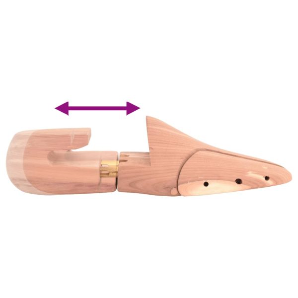 Allarga Scarpe Con Calzascarpe Eu 36-37 Legno Massello Cedro - Image 6