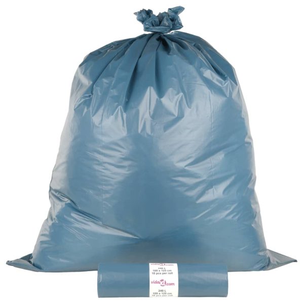 Sacchetti Per Cestini 100 Pz Blu 240 L - Image 3
