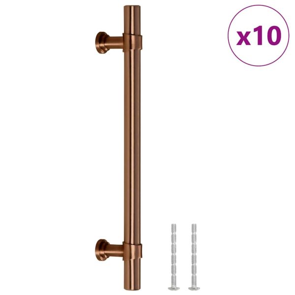 Maniglie Per Mobili 10pz Bronzo 128mm In Acciaio Inox - Image 2