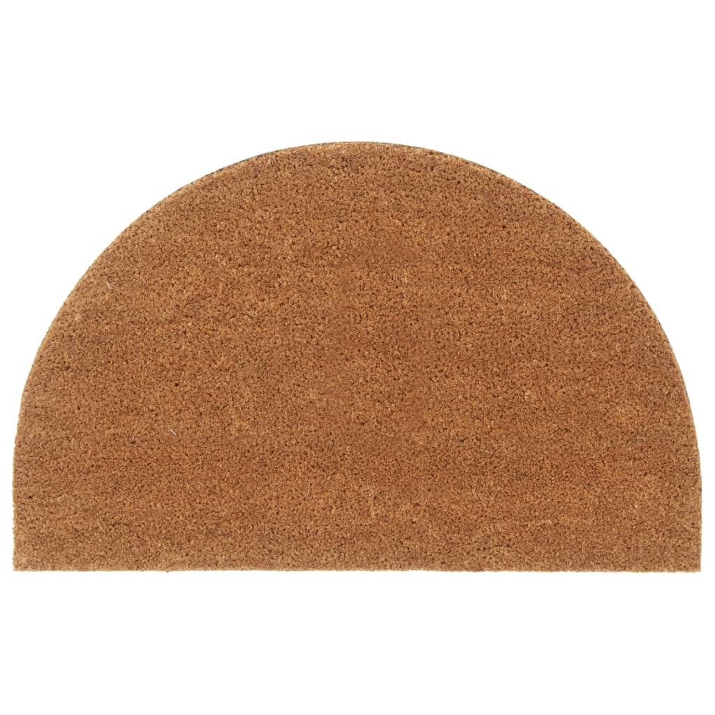 Zerbino Naturale Mezzo Rotondo 50x80 Cm Fibra Di Cocco