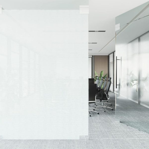 Pellicola Statica Smerigliata Bianco Trasparente 45x1000 Cm Pvc - Image 3