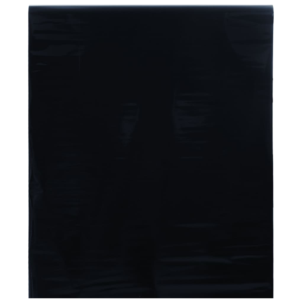 Pellicola Vetri Statica Smerigliata Nera 45x1000 Cm Pvc