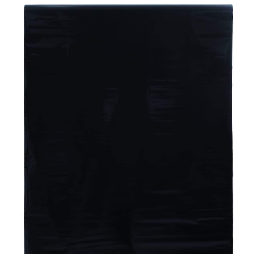Pellicola Vetri Statica Smerigliata Nera 90x2000 Cm Pvc