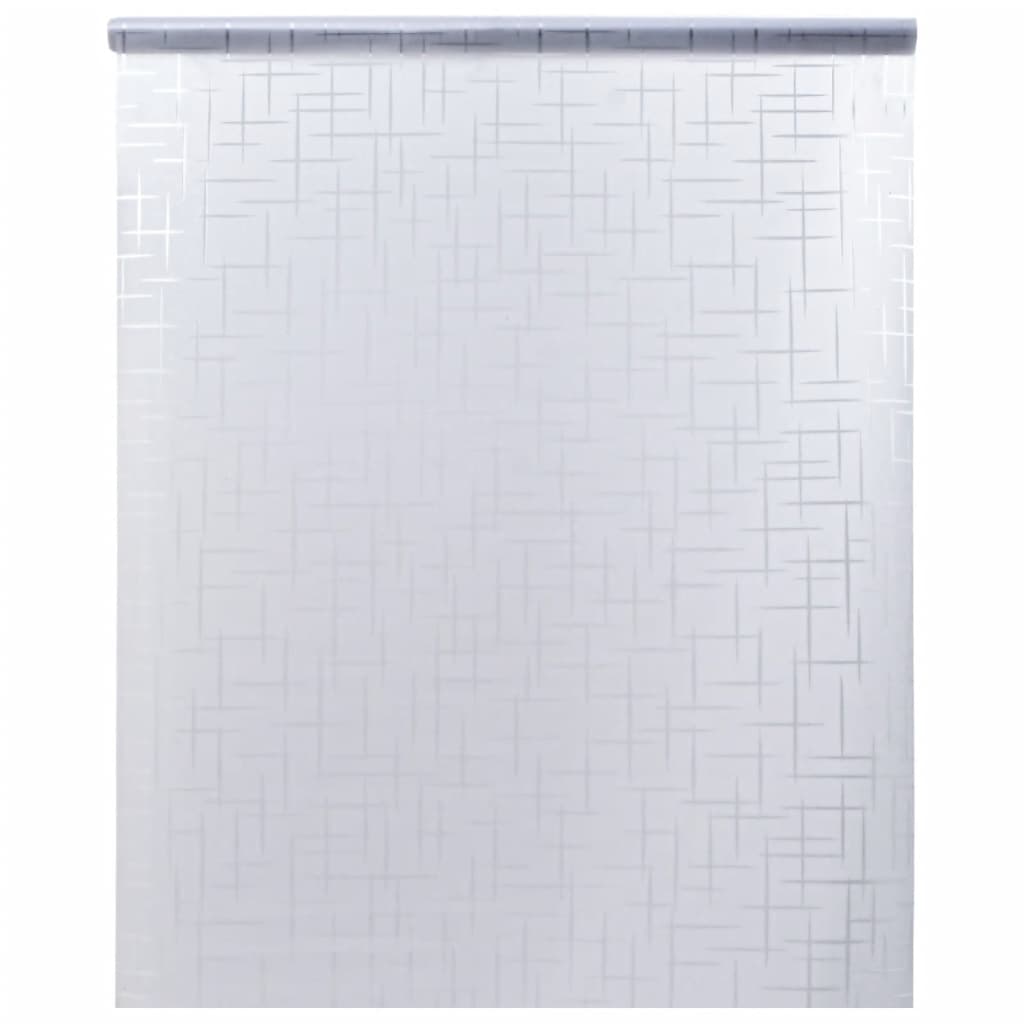 Pellicola Per Finestra Smerigliata Motivo Stella 45x500 Cm Pvc