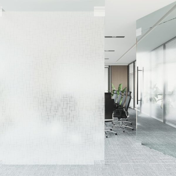 Pellicola Per Finestra Smerigliata Motivo Stella 45x500 Cm Pvc - Image 3