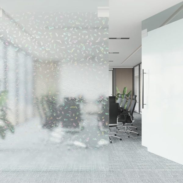 Pellicola Finestra Smerigliata Motivo Arcobaleno 3d 45x1000 Pvc - Image 3