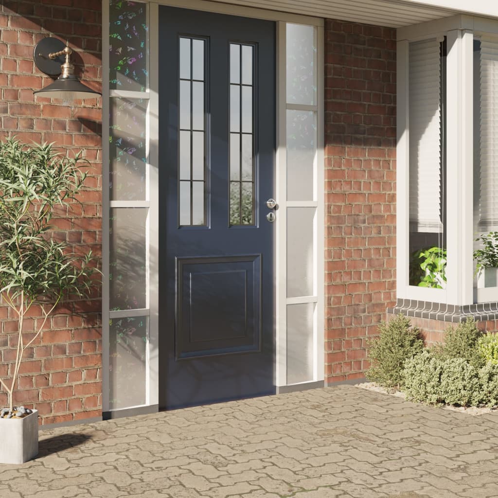 Pellicola Finestra Smerigliata Motivo Arcobaleno 3d 90x1000 Pvc