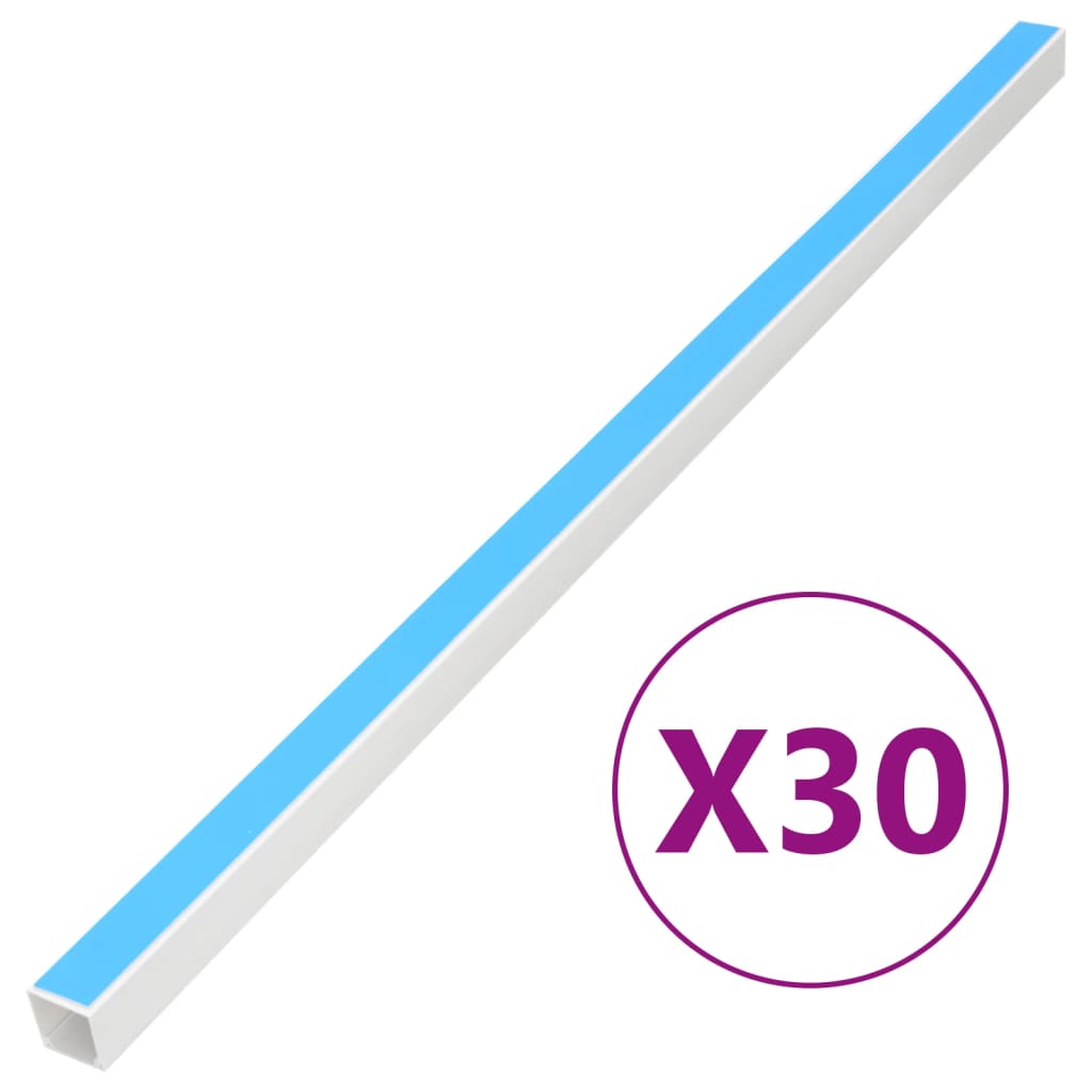 Canalina Per Cavi Autoadesiva 30x20 Mm 30 M In Pvc