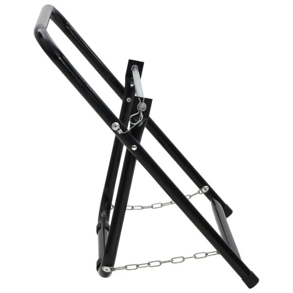 Carrello Avvolgitubo 48cm 45kg Nero Acciaio Verniciato Polvere - Image 4