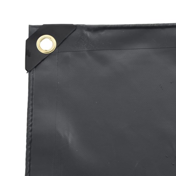 Telone Antracite 2,5x4,5 M 650 G/m² - Image 6