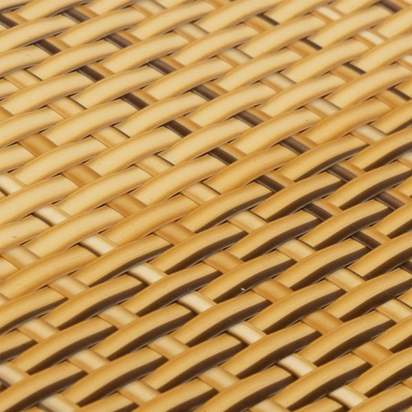 Paravento Da Balcone Marrone Chiaro 1000x80 Cm In Polyrattan - Image 6