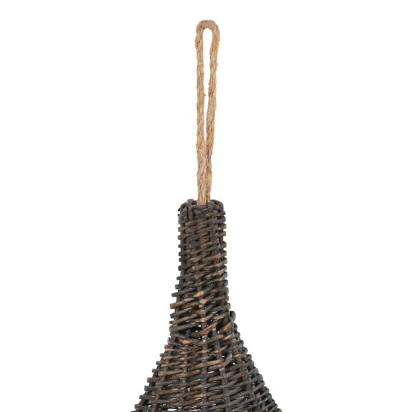 Cesta Per Gatti Cuscino Grigio 40x60cm Teepee Salice Naturale - Image 6