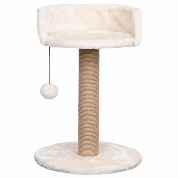 Albero Per Gatti Con Palo Tiragraffi 49 Cm In Giunco - Image 3
