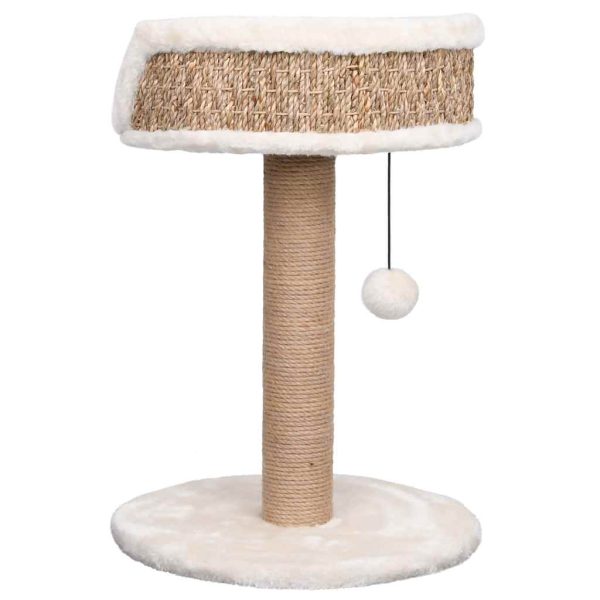 Albero Per Gatti Con Palo Tiragraffi 49 Cm In Giunco - Image 5
