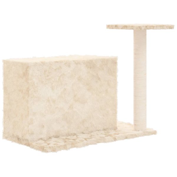 Albero Per Gatti Con Tiragraffi In Sisal Crema 51 cm - Image 5