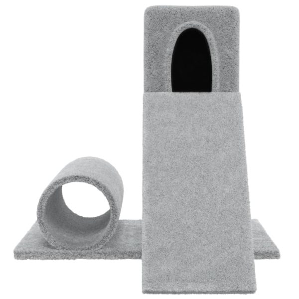 Albero Per Gatti Con Tiragraffi In Sisal Grigio Chiaro 59 cm - Image 3