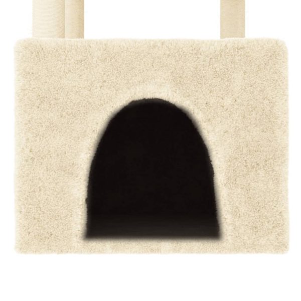 Albero Per Gatti Con Tiragraffi In Sisal Crema 109,5 cm - Image 5