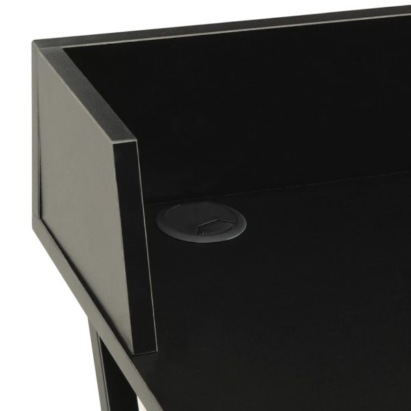 Scrivania Nera 80x50x84 cm - Image 6