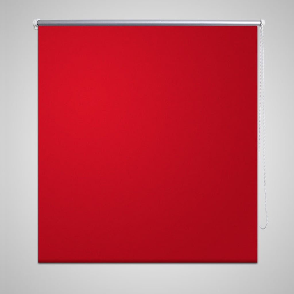 Tenda A Rullo Oscurante Buio Totale 120 X 175 Cm Rossa