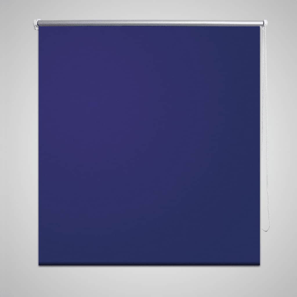 Tenda A Rullo Oscurante 120 X 230 Cm Blu Marino