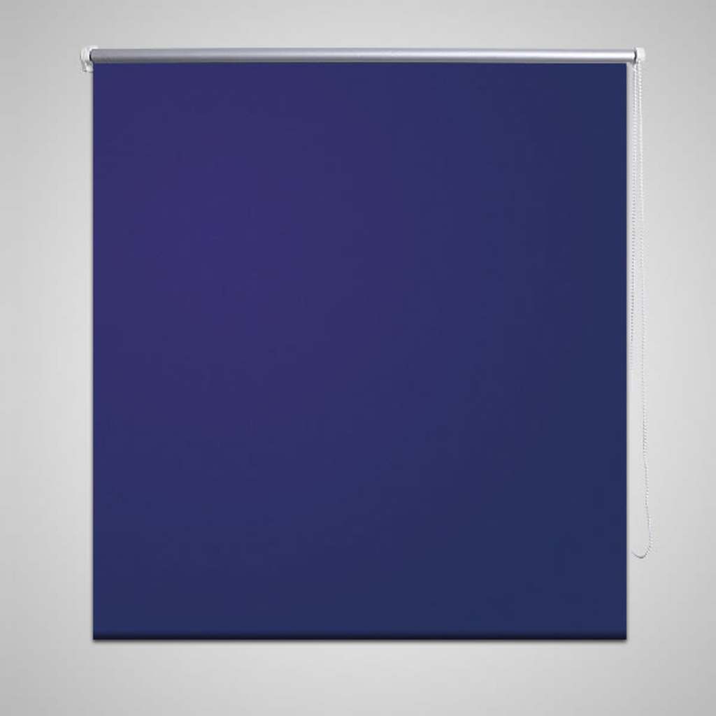 Tenda A Rullo Oscurante 160 X 230 Cm Blu Marino