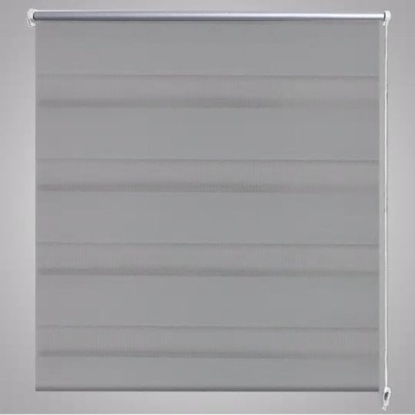 Tenda A Rullo Oscurante Zebra 70x120 Grigia - Image 4