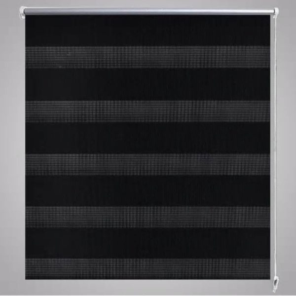 Tenda A Rullo Oscurante Zebra 120x230 Cm Nero - Image 4