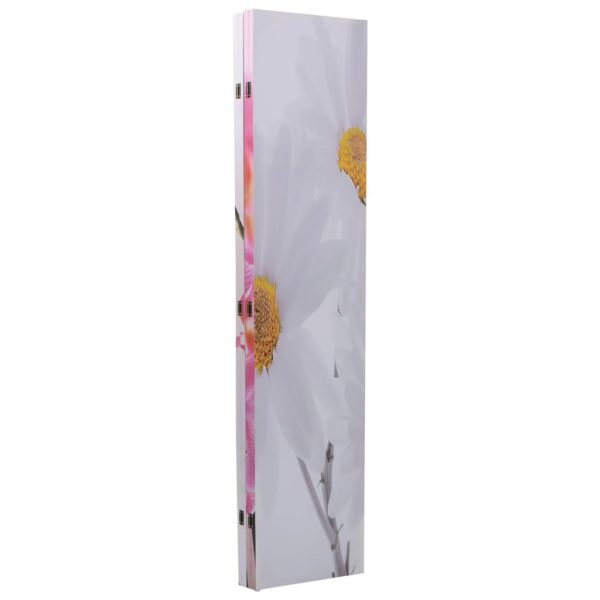 Paravento Pieghevole 160x170cm Con Stampa Fiore - Image 3