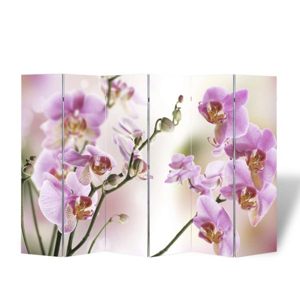 Paravento Pieghevole 217x170 Cm Con Stampa Fiore - Image 4