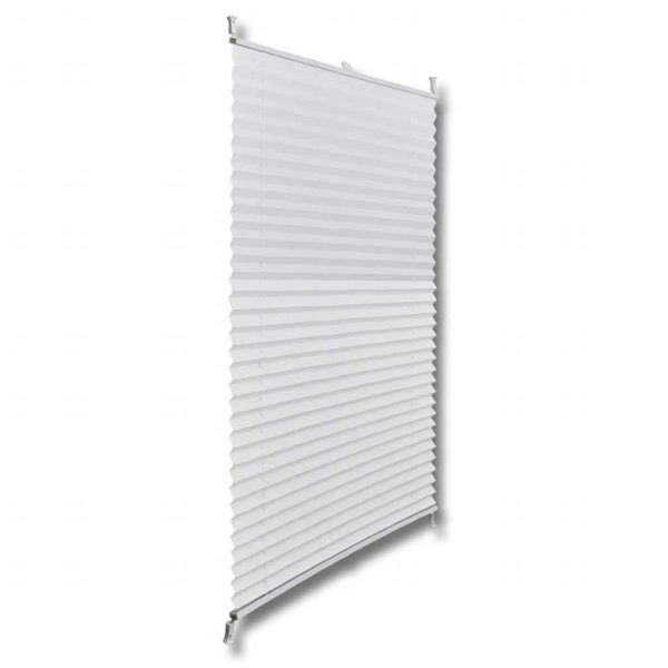 Tenda Plissè 80x200cm Bianca - Image 3