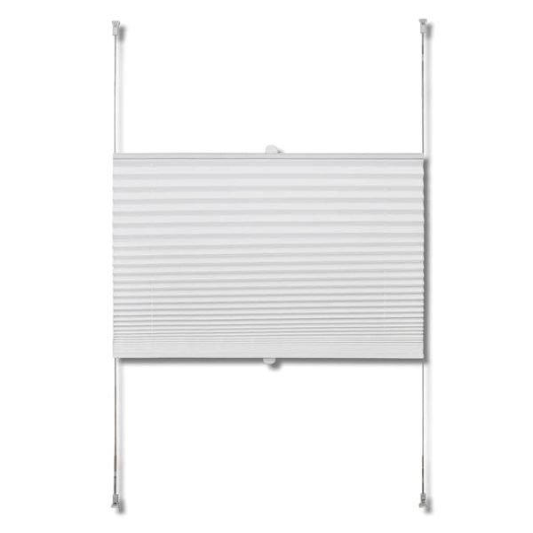 Tenda Plissè 90x125cm Bianca - Image 4