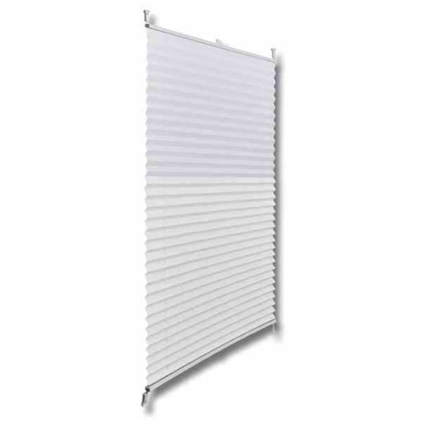 Tenda Plissè 90x200cm Bianca - Image 3