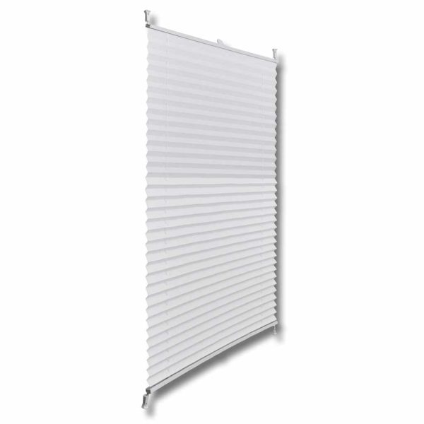 Tenda Plissè 100x150cm Bianca - Image 3