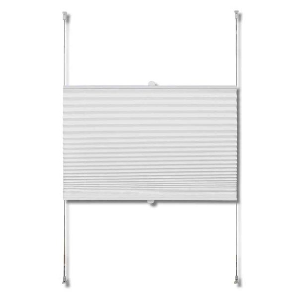 Tenda Plissè 100x150cm Bianca - Image 4