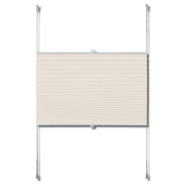Tenda Plissè 50x150cm Crema - Image 4