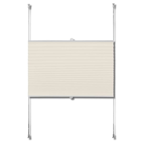 Tenda Plissè 110x200cm Crema - Image 4