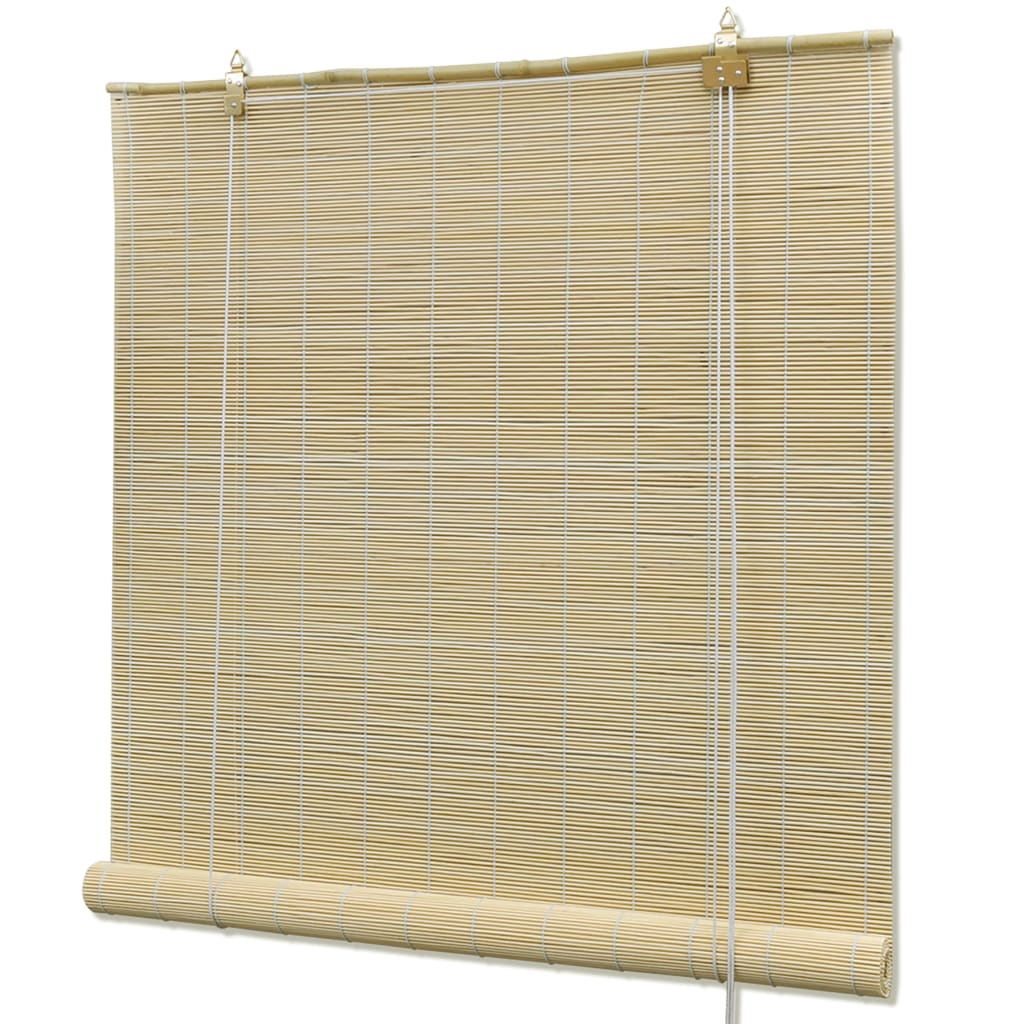 Tende A Rullo In Bambù Naturale 140x160 cm