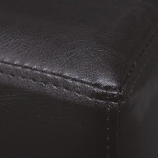 Panca 139,5 Cm Marrone Scuro In Similpelle - Image 5