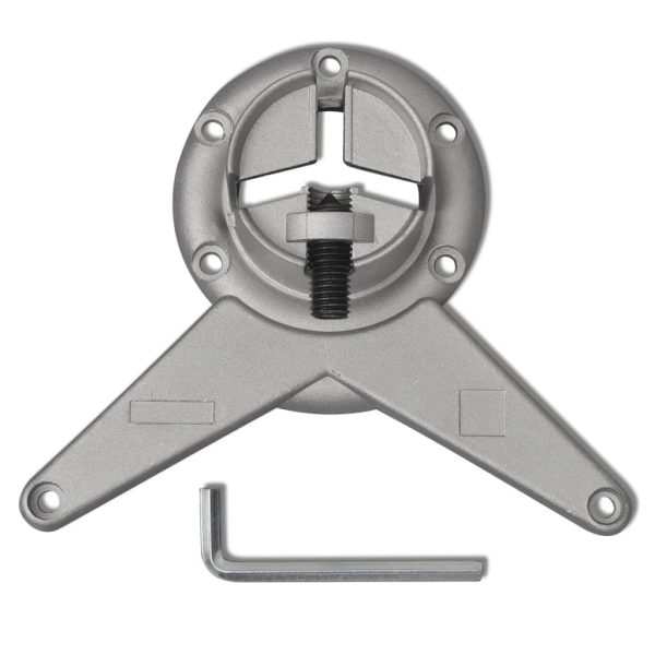 Gambe Per Tavolo 4 Pz Altezza Regolabile Cromate 870 mm - Image 4