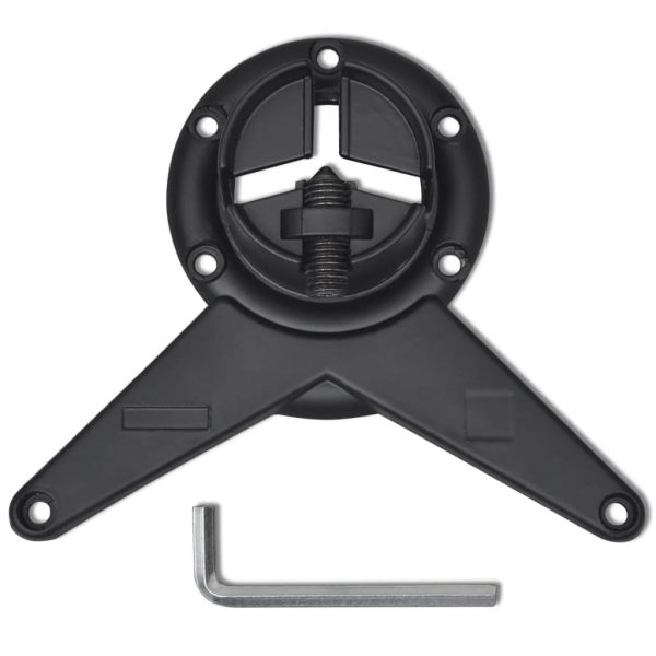 Set Gambe Per Tavolo 4 Pz Nere Regolabili In Altezza 710 mm - Image 4