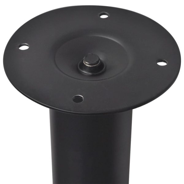 Gambe Telescopiche Per Tavolo 2 Pz Nere 710 MM-1100 mm - Image 4
