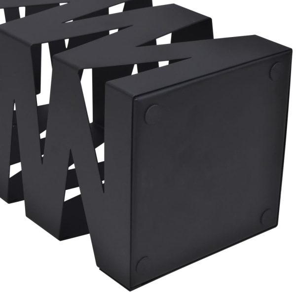 Portaombrelli Bastoni Passeggio Quadrato Acciaio 48,5 Cm Nero - Image 4