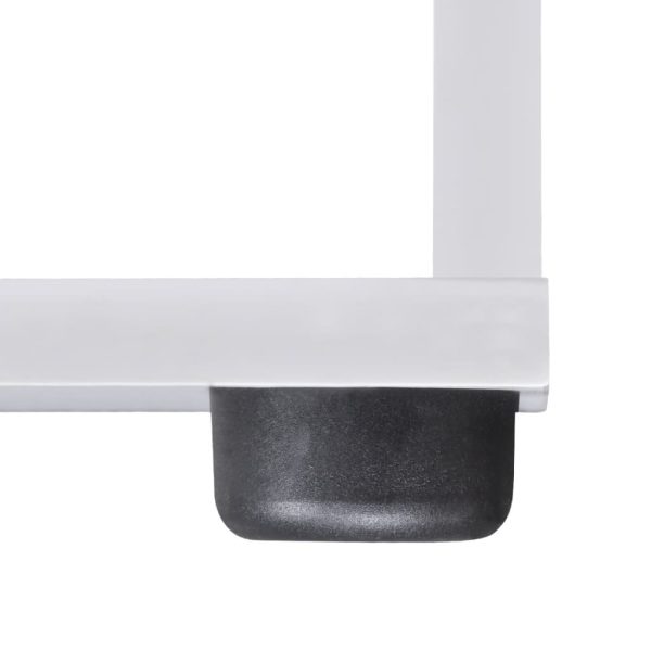 Libreria / Scaffale Espositore A Scala 142 Cm Bianco - Image 6
