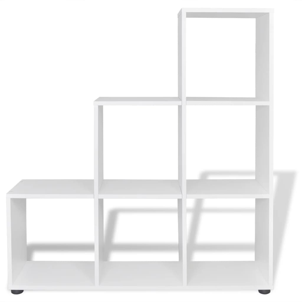 Libreria Scalare / Scaffale Espositore 107 Cm Bianco - Image 3