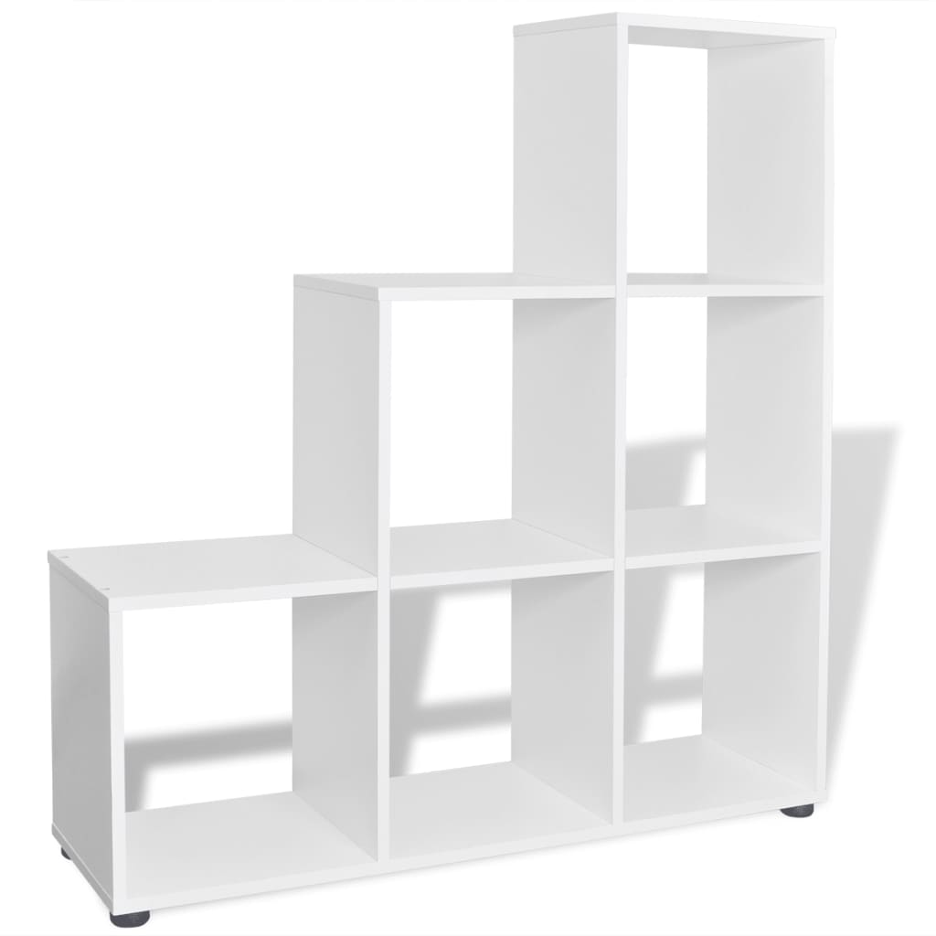 Libreria Scalare / Scaffale Espositore 107 Cm Bianco - Image 4