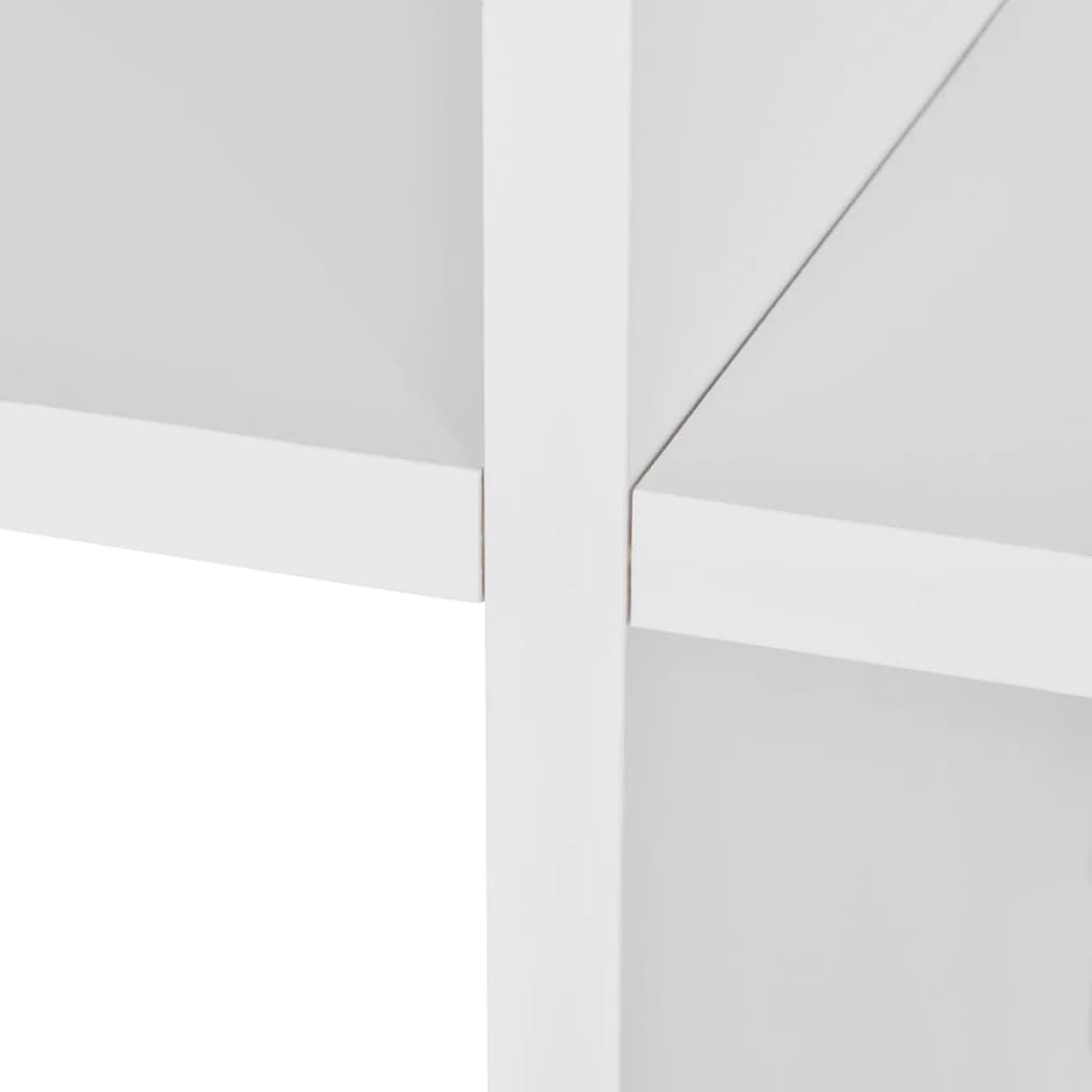 Libreria Scalare / Scaffale Espositore 107 Cm Bianco - Image 5
